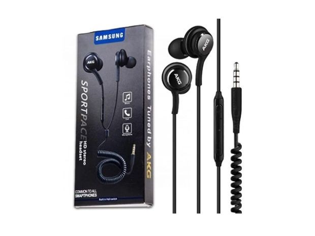 &+ AURICULAR CABLE MANOS LIBRES SAMSUNG S8 AKG ESPIRAl